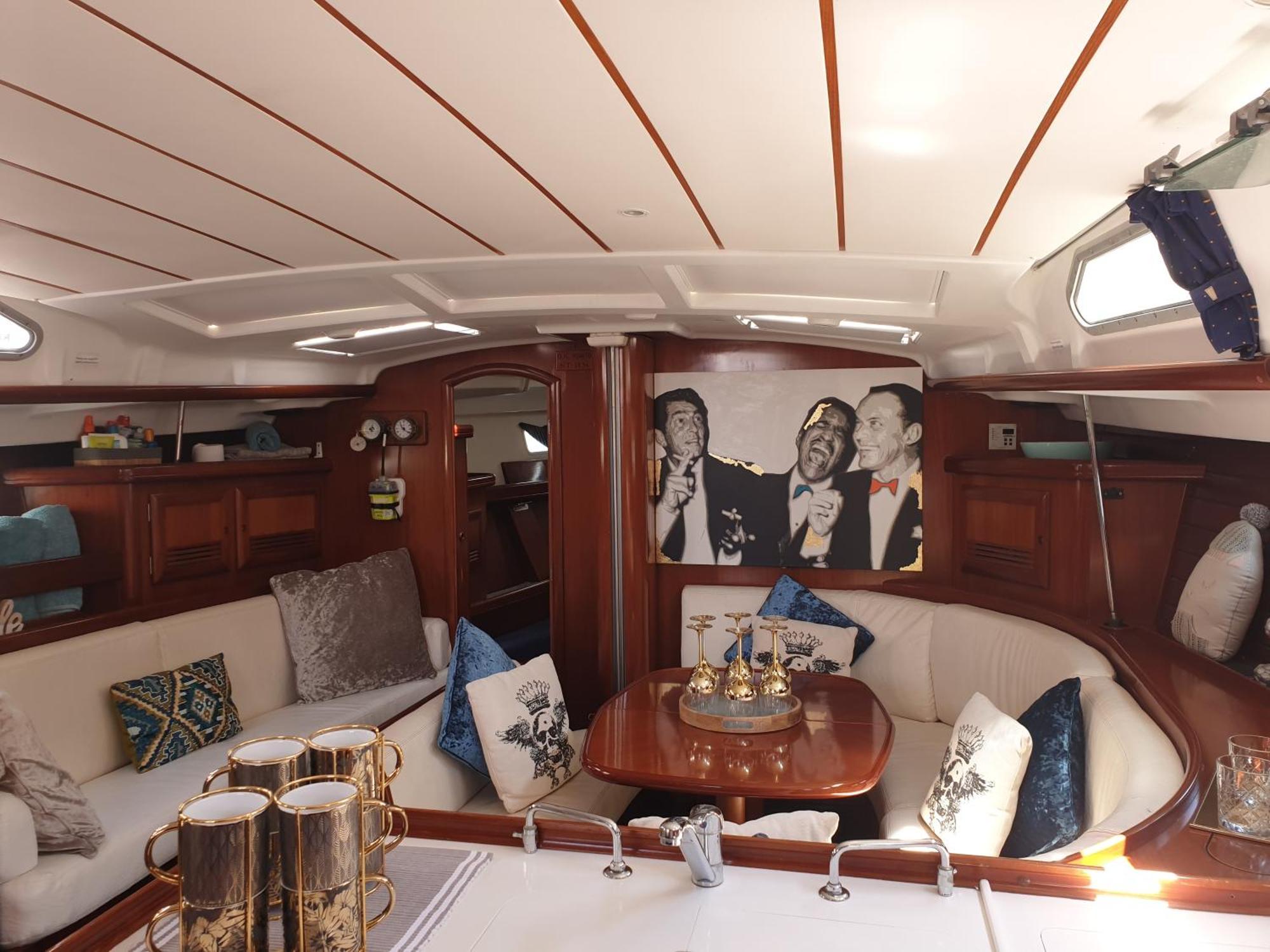 Luxury Yacht Stay "White Dove" Sleeps 6 Gibraltar Rom bilde